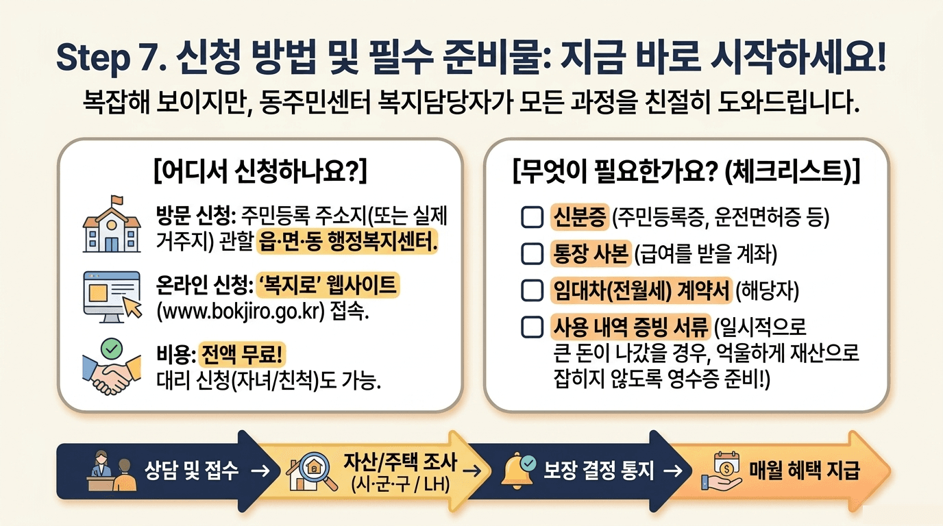 슬라이드 11 — Step 7 신청방법