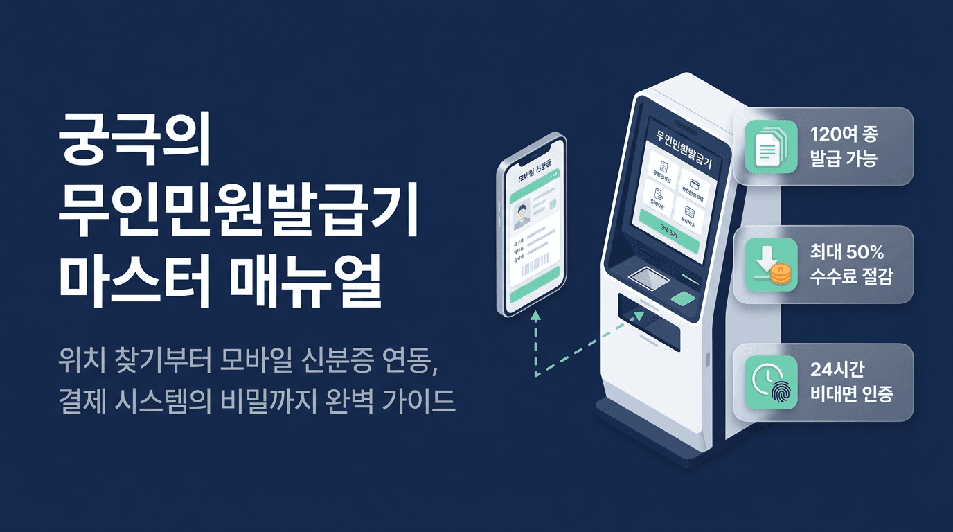 무인발급기 안내 슬라이드 1